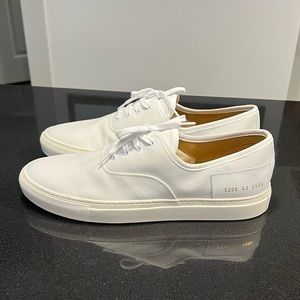 Common Projects Four Hole White Sneaker New 43 10